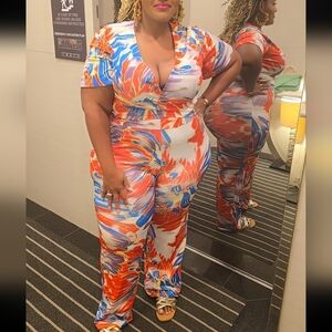 Two Piece Pant Set Plus SiE